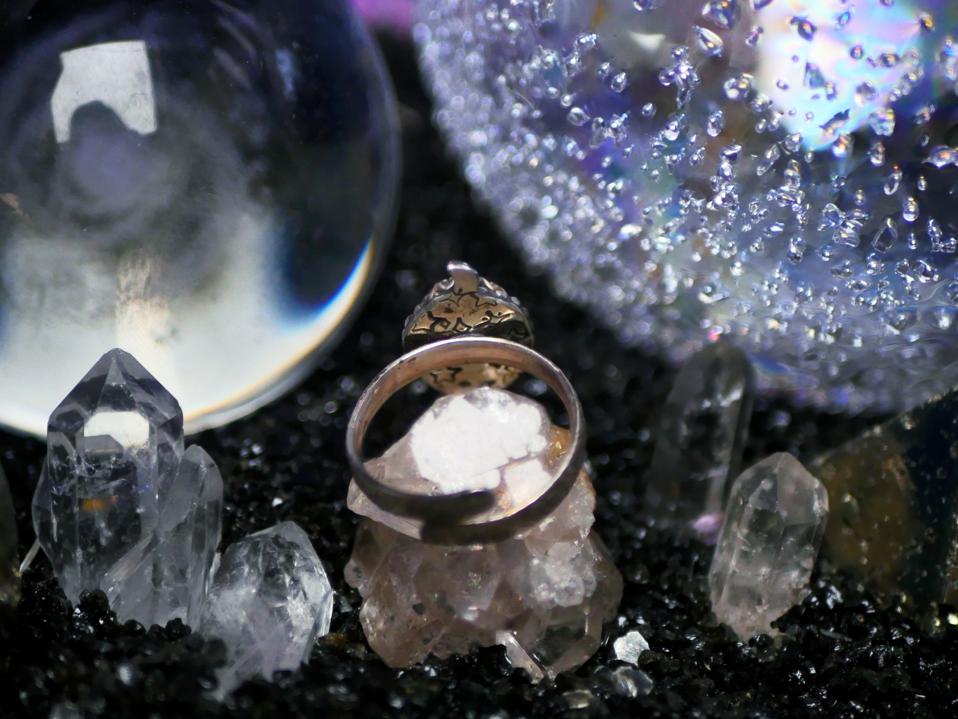 Bague Cosmique VII - Topaze Mystique - Argent 925