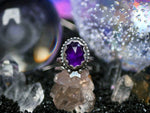 Charger l&#39;image dans la galerie, Bague Cosmique II - Améthyste - Argent 925
