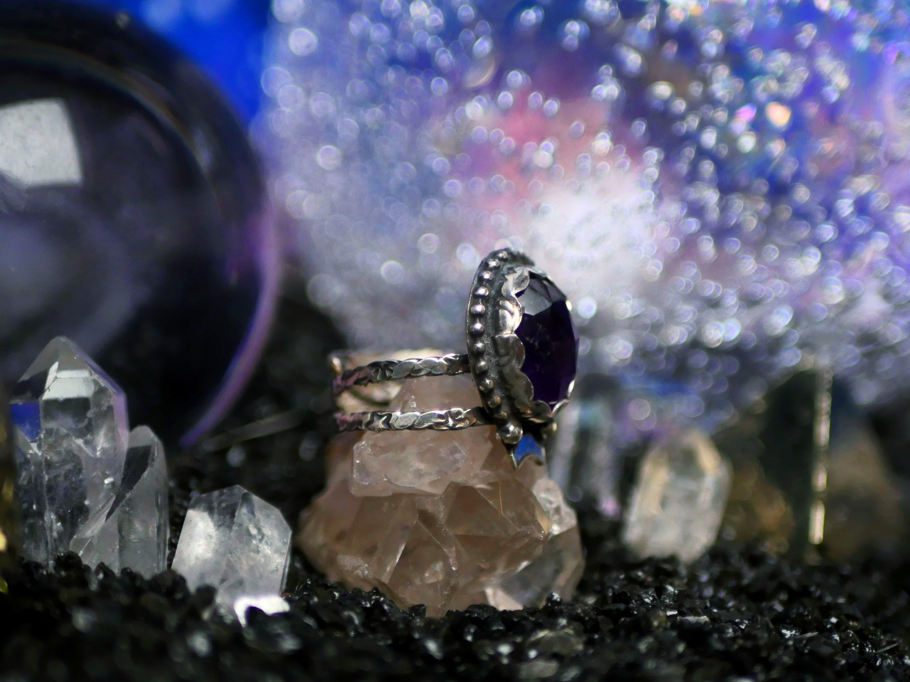 Bague Cosmique II - Améthyste - Argent 925