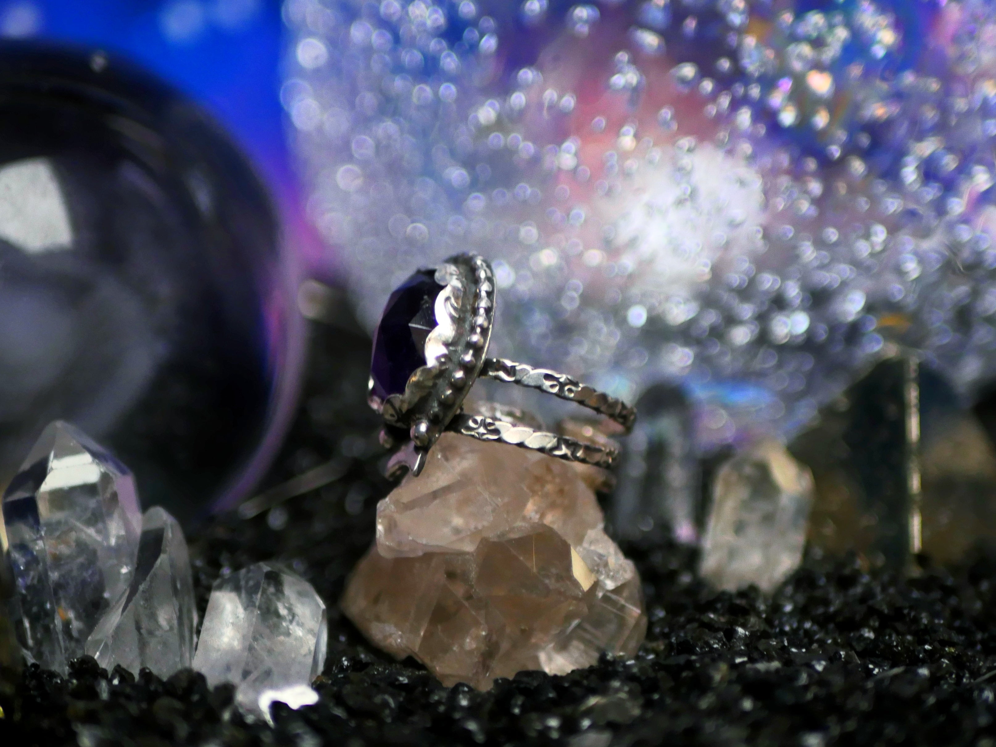Bague Cosmique II - Améthyste - Argent 925
