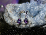 Charger l&#39;image dans la galerie, Boucles d&#39;oreilles Cosmique II - Fluorine - Argent 925
