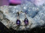Charger l&#39;image dans la galerie, Boucles d&#39;oreilles Cosmique II - Fluorine - Argent 925
