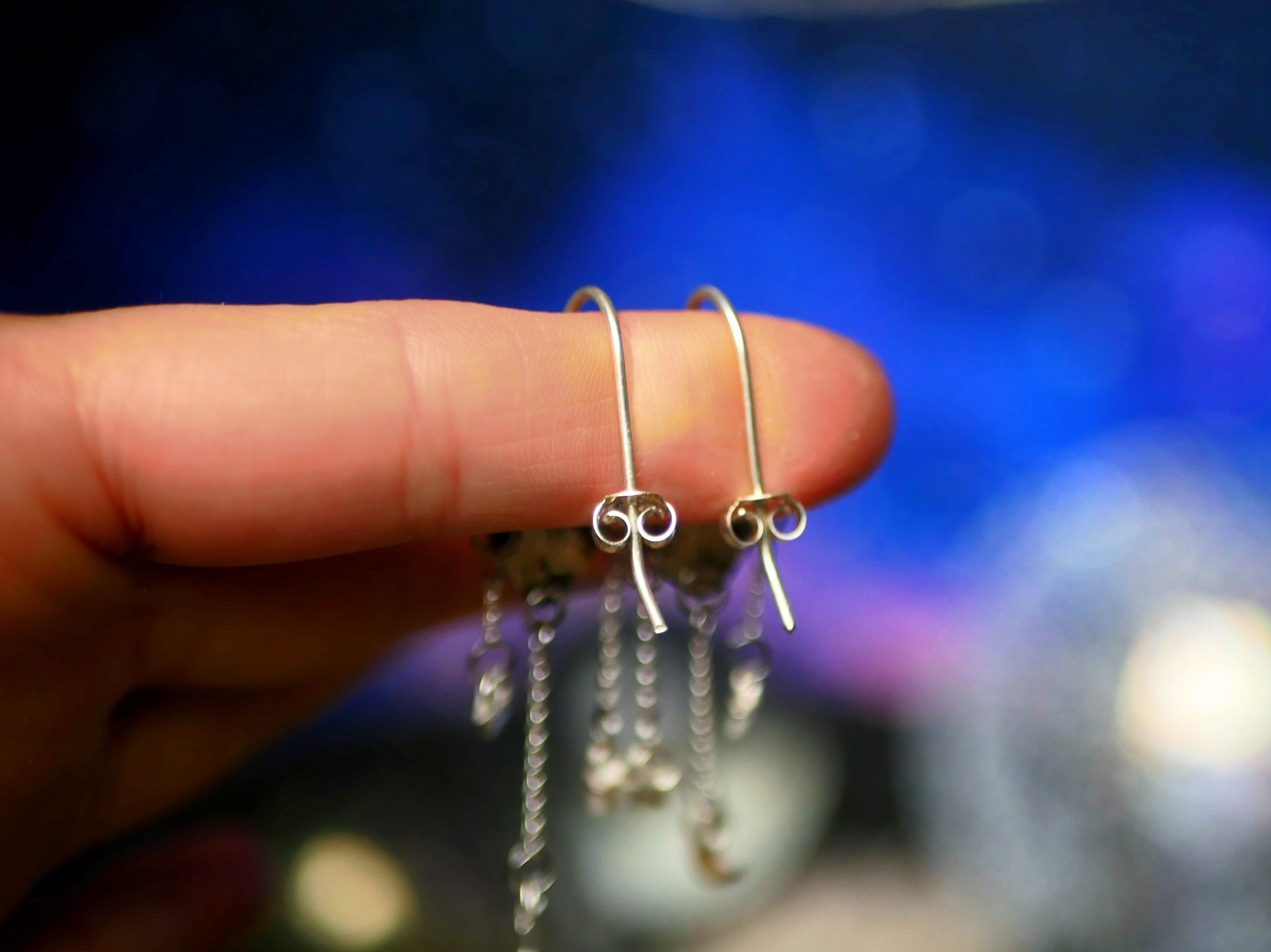 Boucles d'oreilles Cosmique I - Améthyste - Argent 925