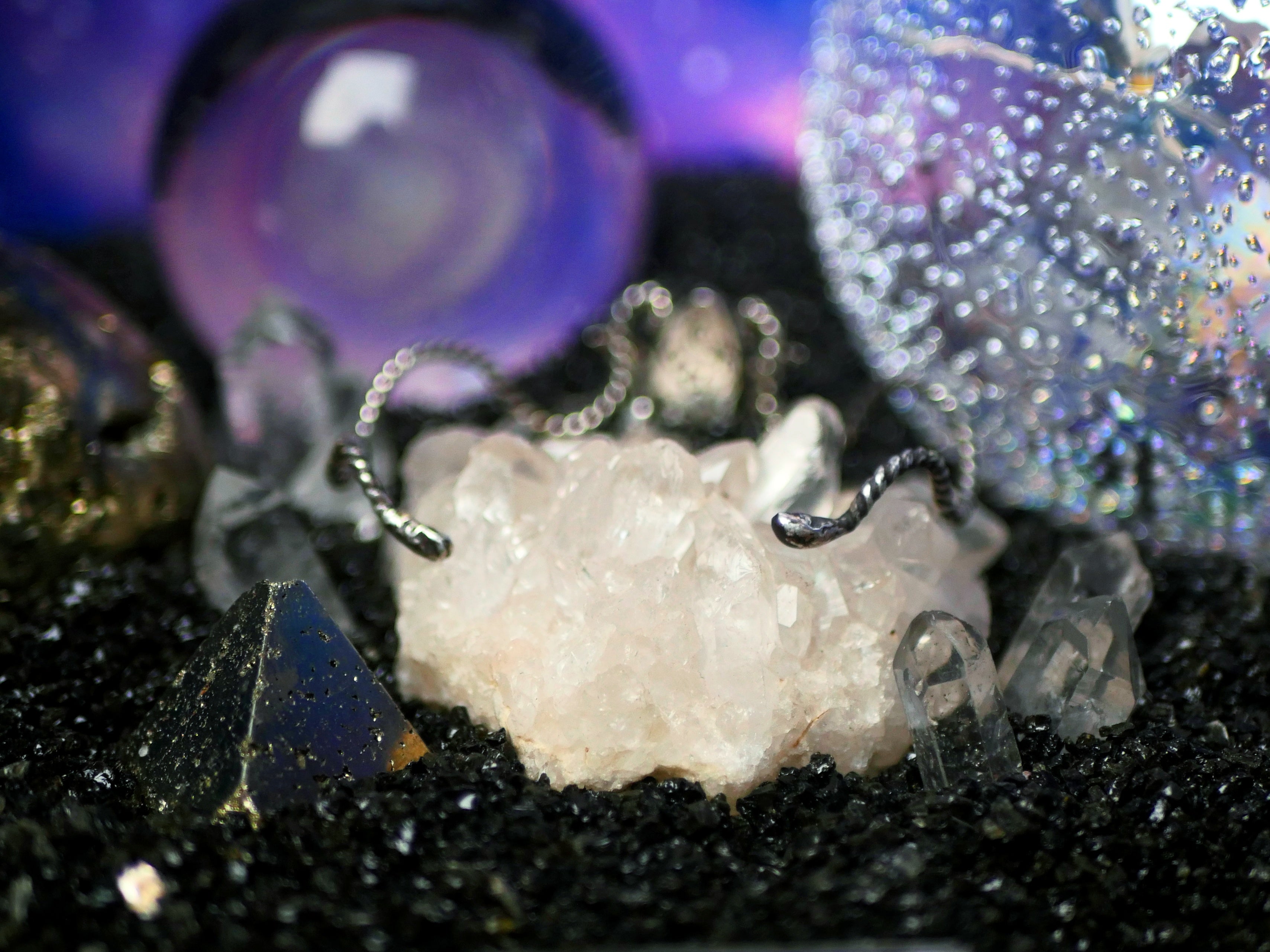 Jonc Cosmique - Améthyste - Argent 925