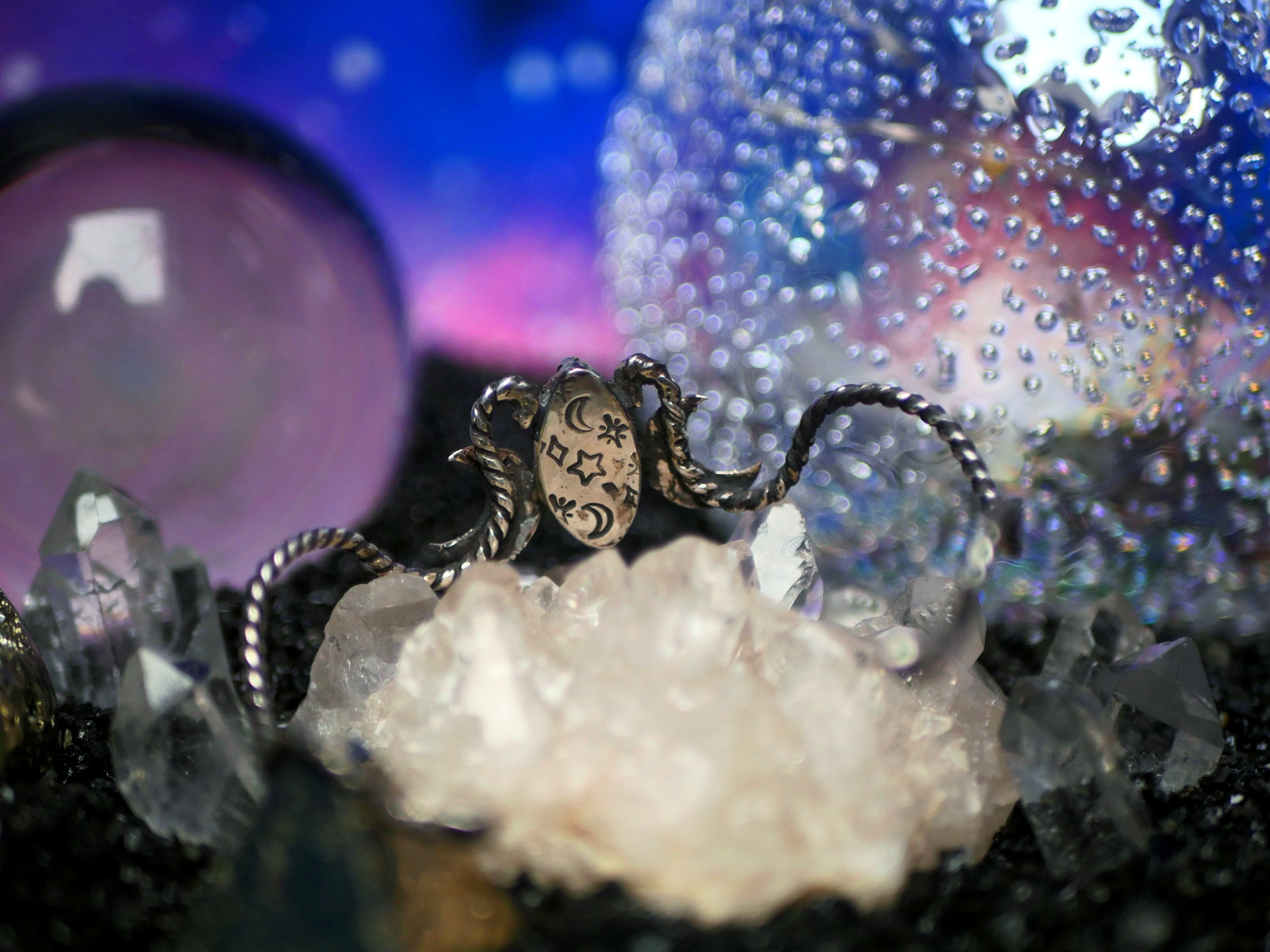 Jonc Cosmique - Améthyste - Argent 925