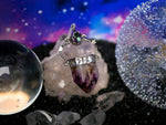 Charger l&#39;image dans la galerie, Collier Cosmique I - Améthyste &amp; Topaze mystique - Argent 925
