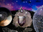 Charger l&#39;image dans la galerie, Collier Cosmique I - Améthyste &amp; Topaze mystique - Argent 925
