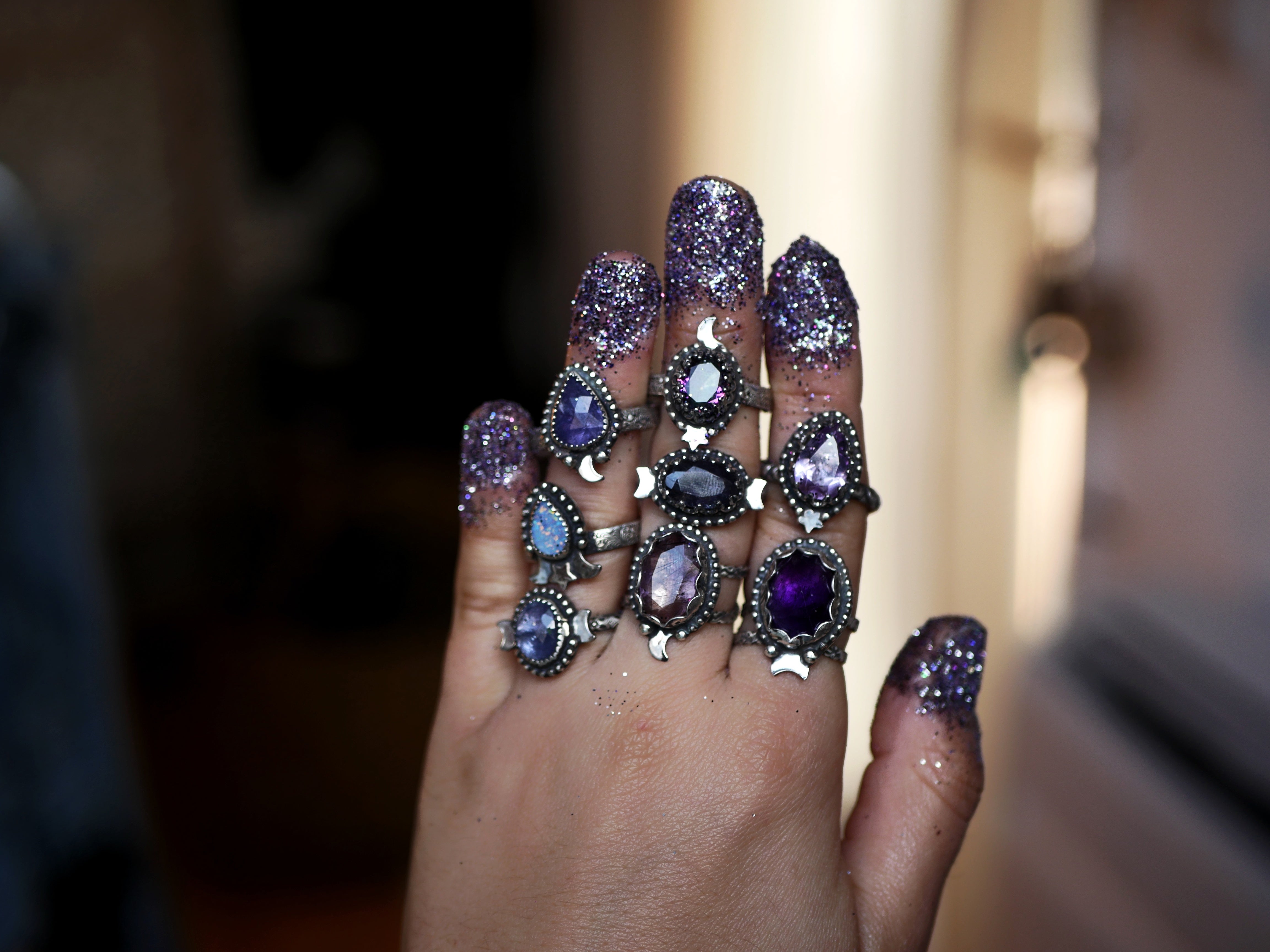 Bague Cosmique II - Améthyste - Argent 925