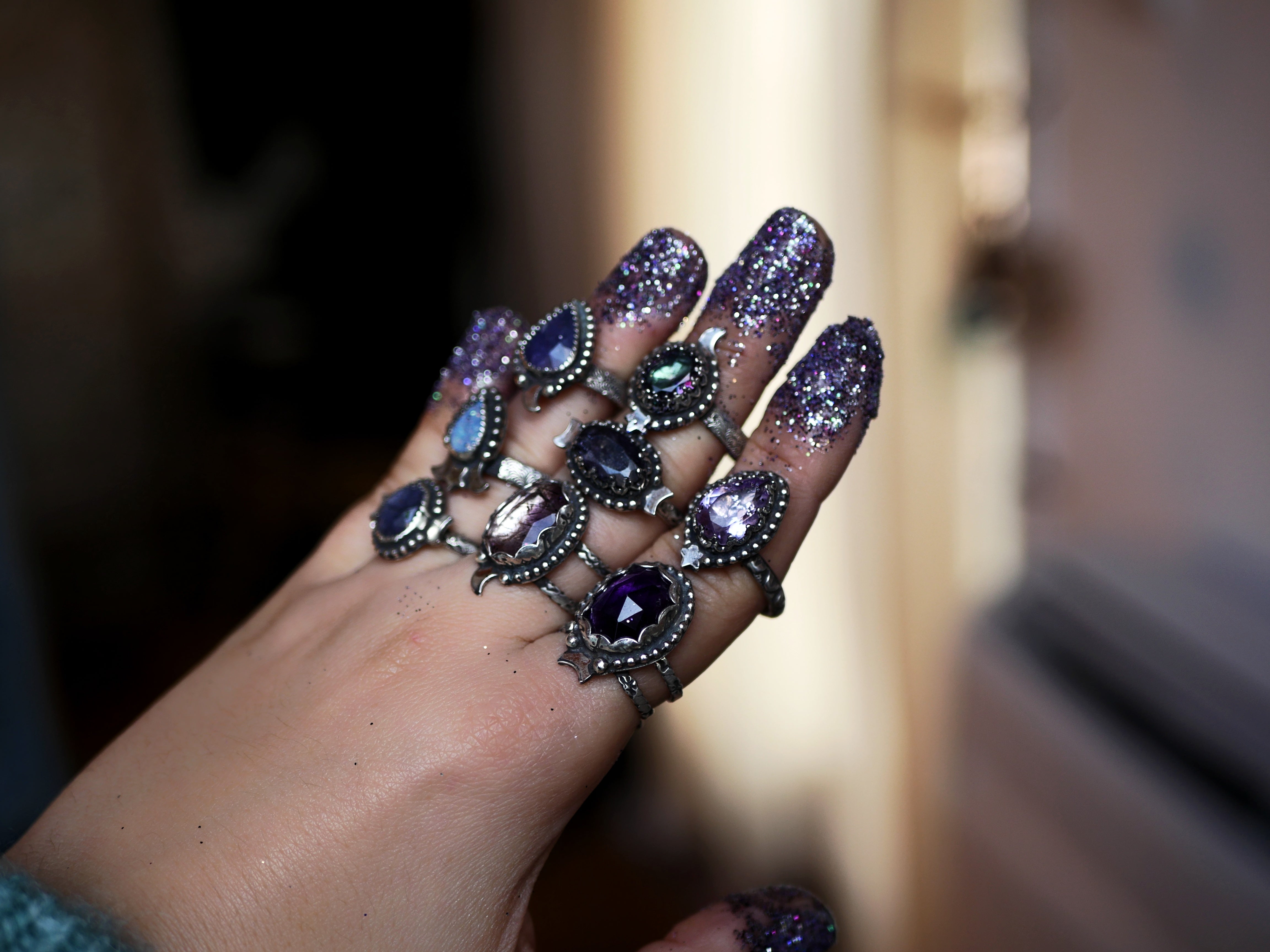 Bague Cosmique II - Améthyste - Argent 925