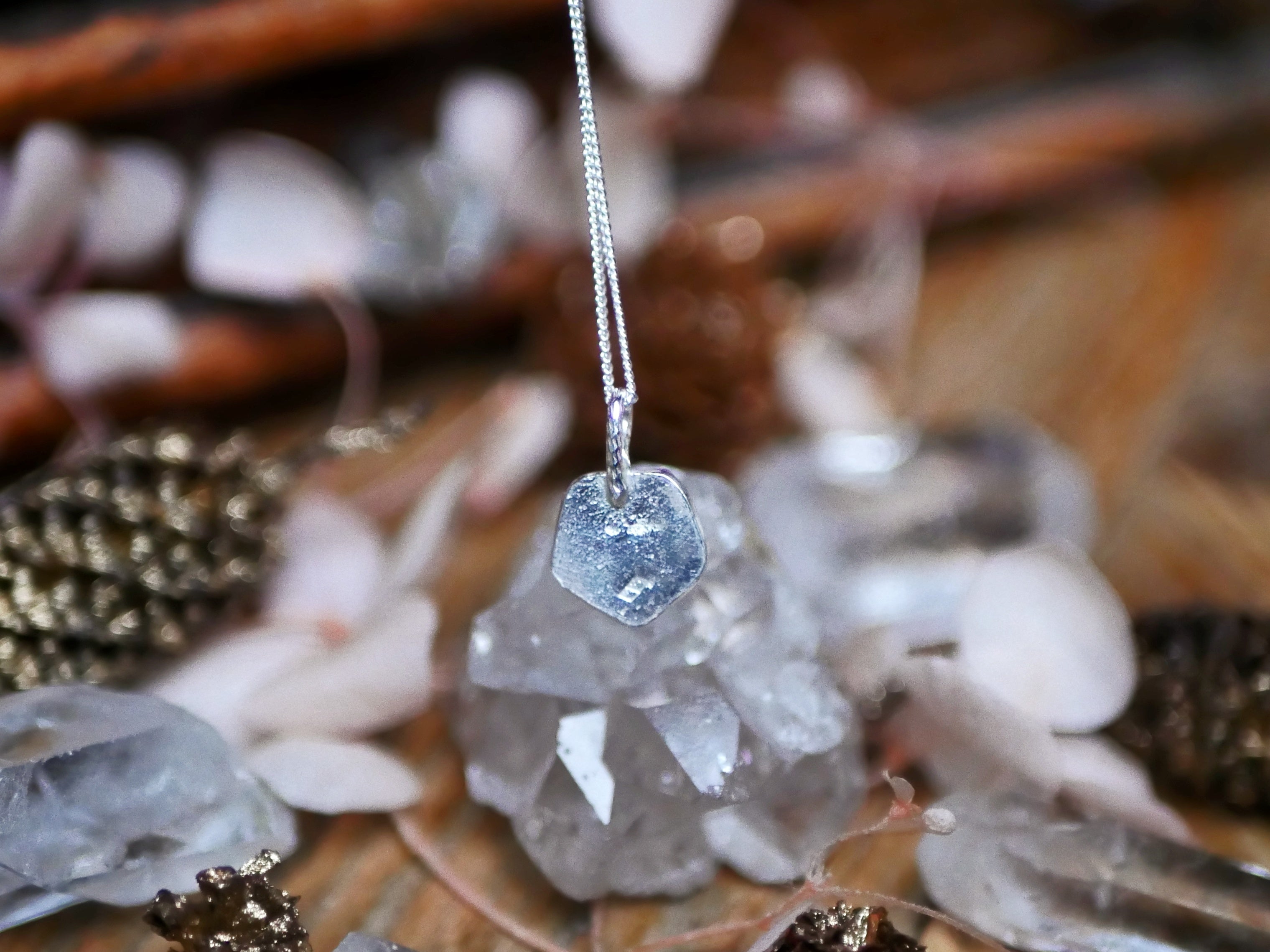 Collier "Simple" Ormeau & Quartz - Argent 925