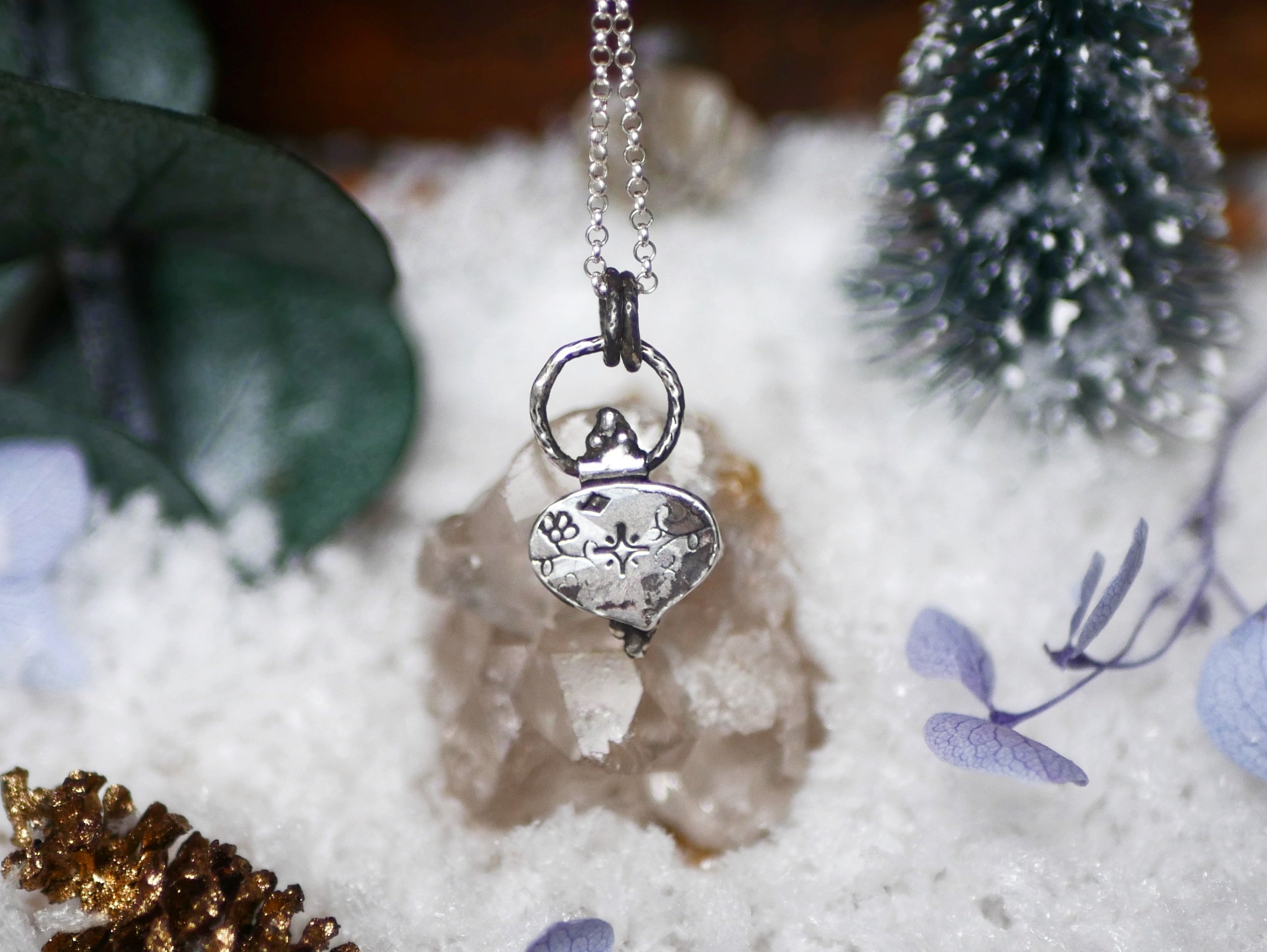 Collier Topaze Bleue - Argent 925