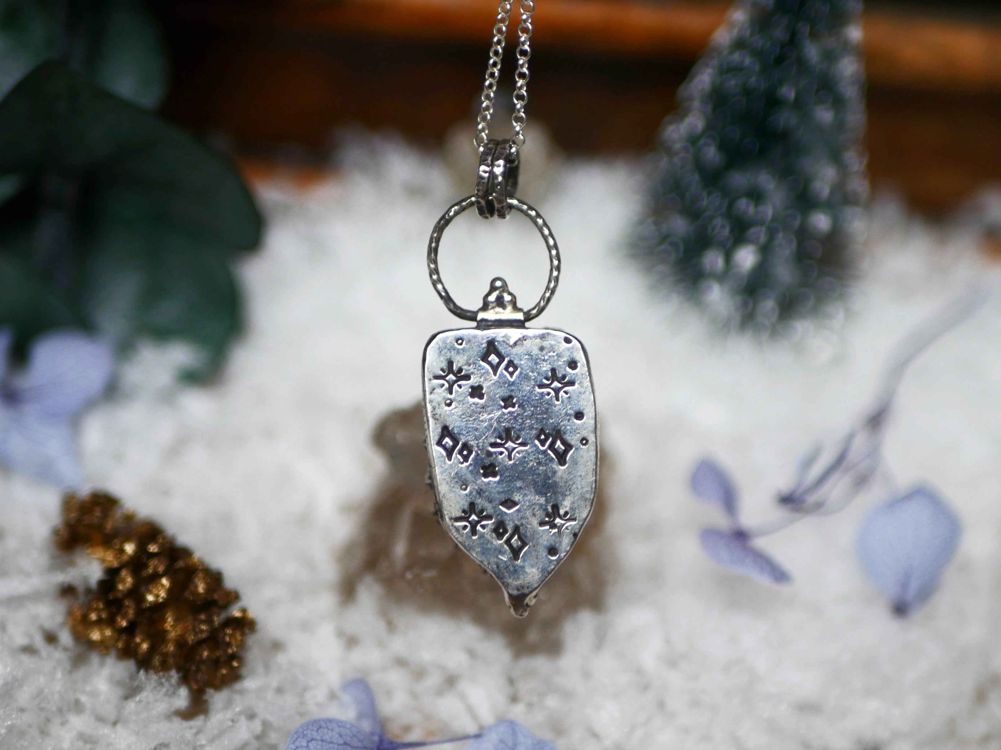 Collier Quartz Hollandite - Argent 925