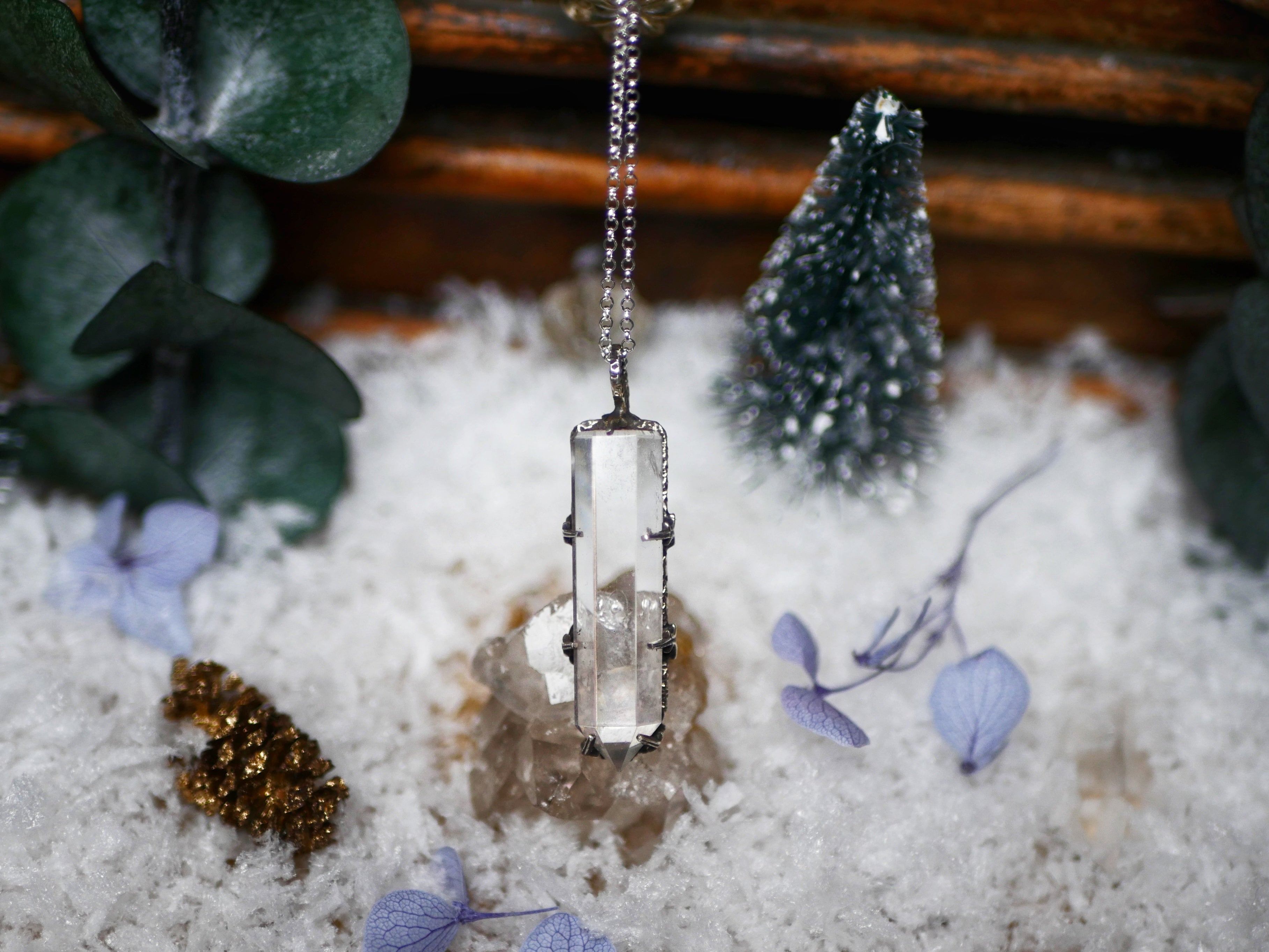 Collier Quartz - Argent 925