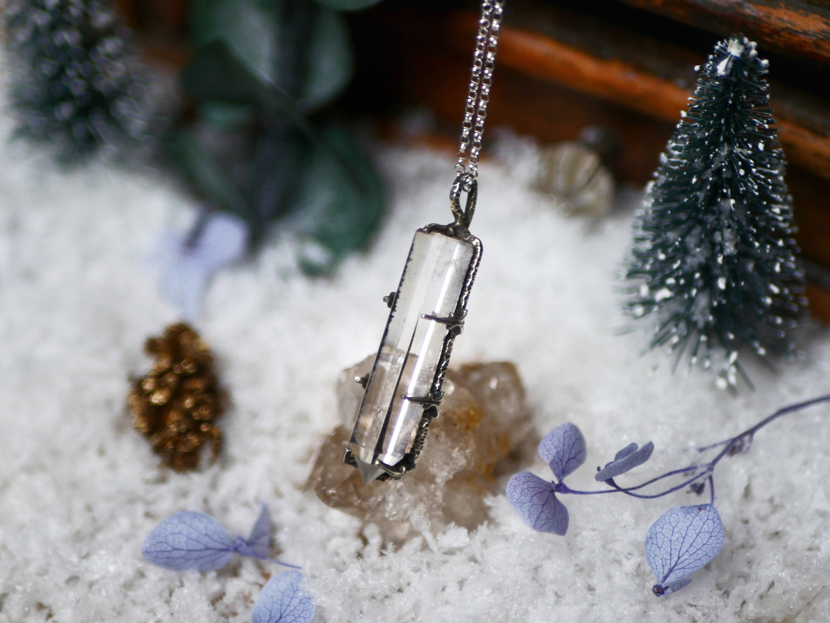 Collier Quartz - Argent 925