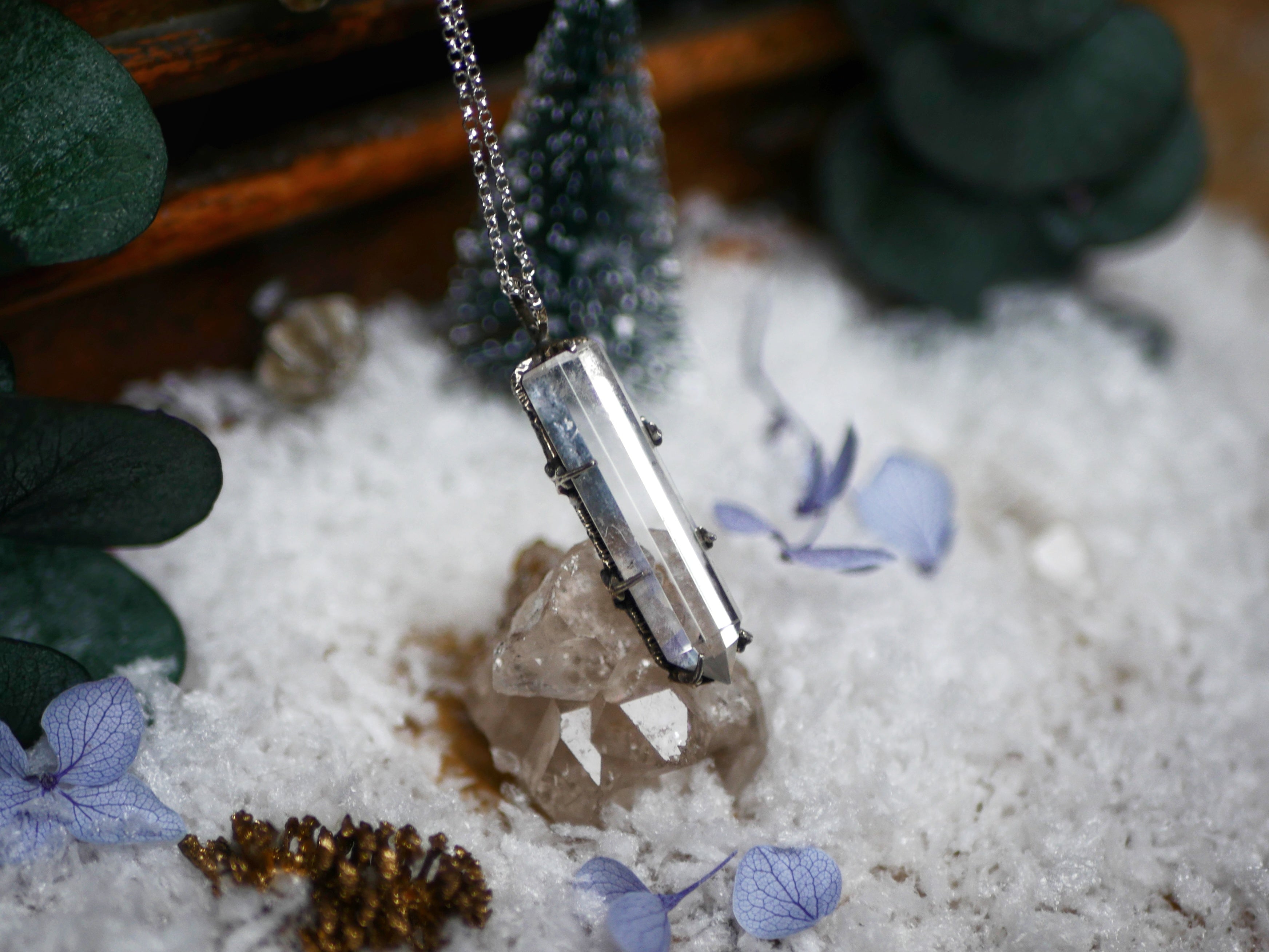 Collier Quartz - Argent 925
