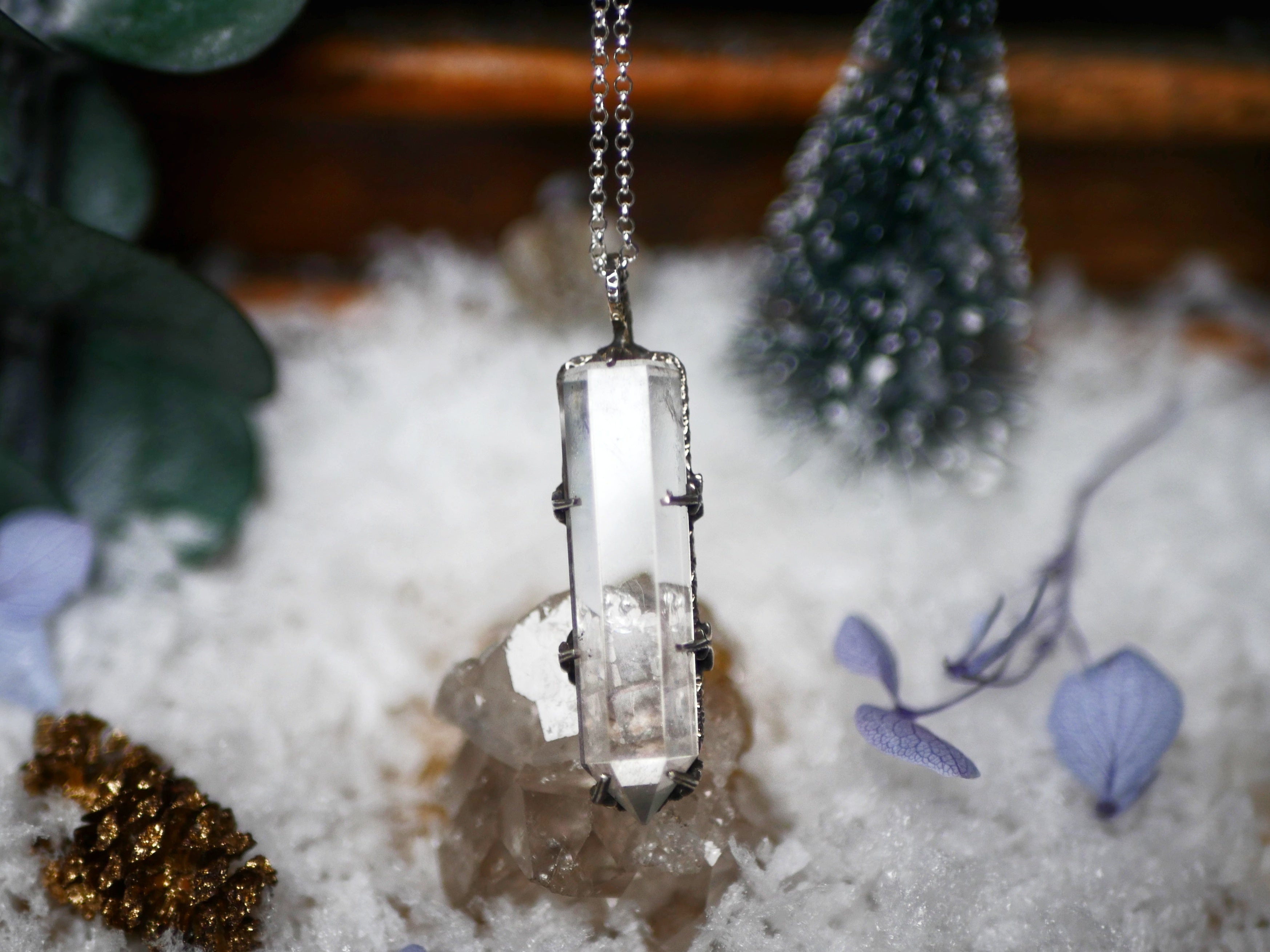Collier Quartz - Argent 925