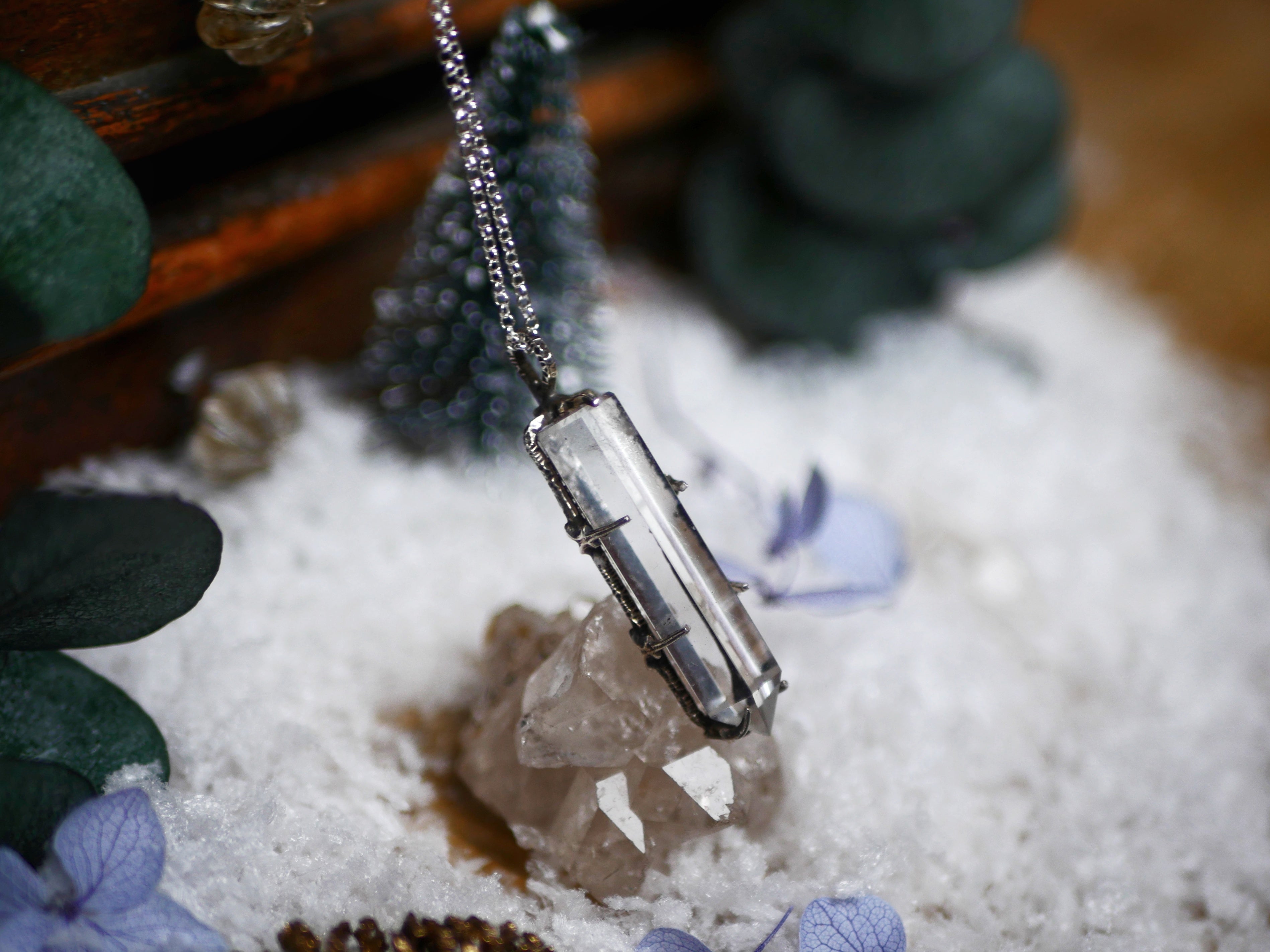 Collier Quartz - Argent 925