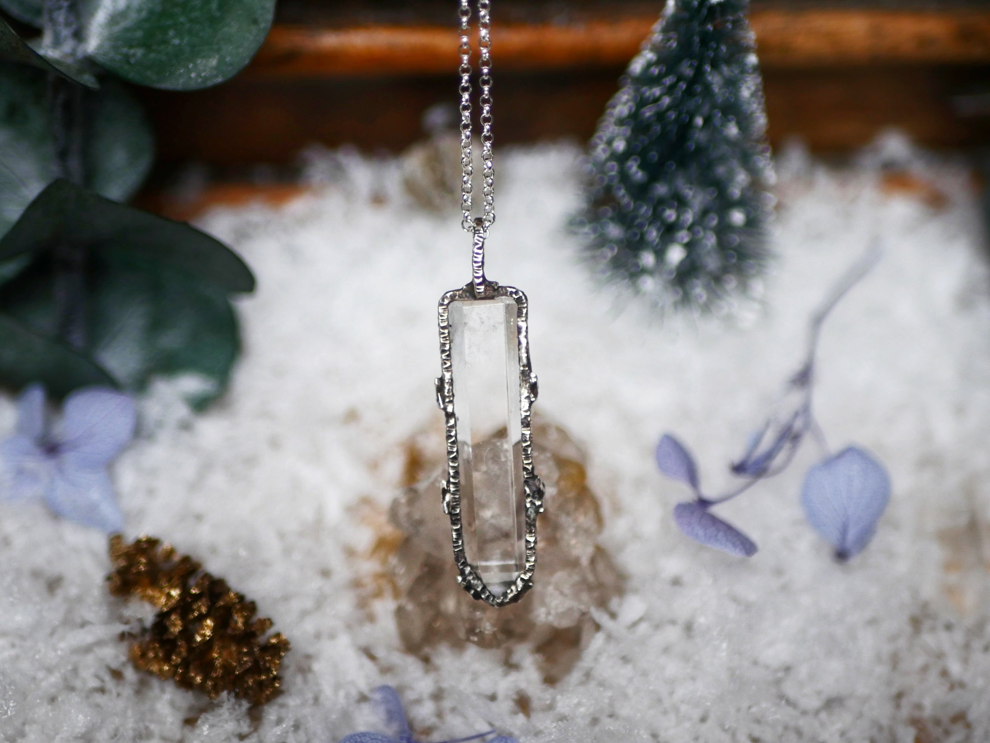 Collier Quartz - Argent 925