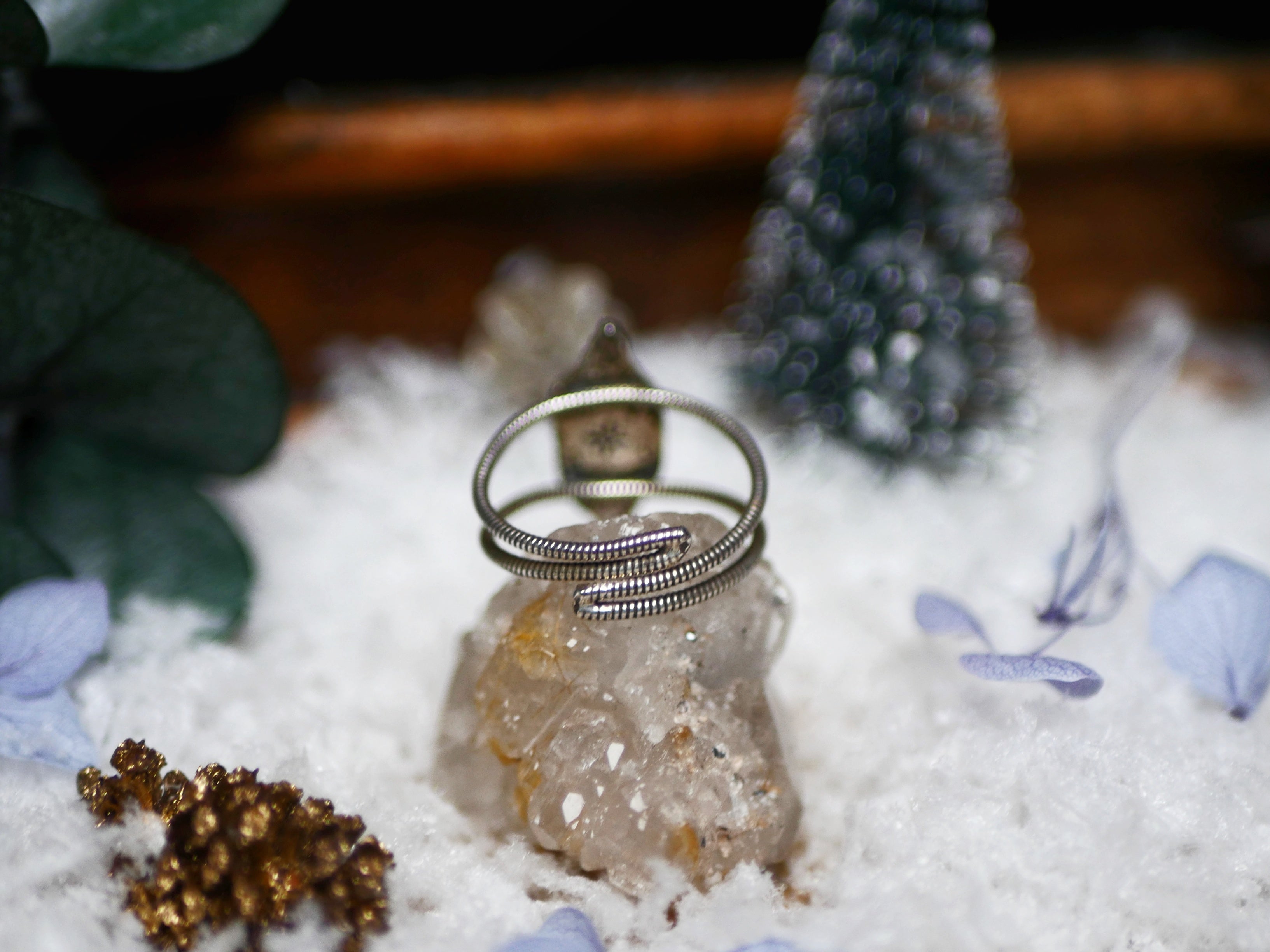 Bague Agate Dendritique I - Argent 925