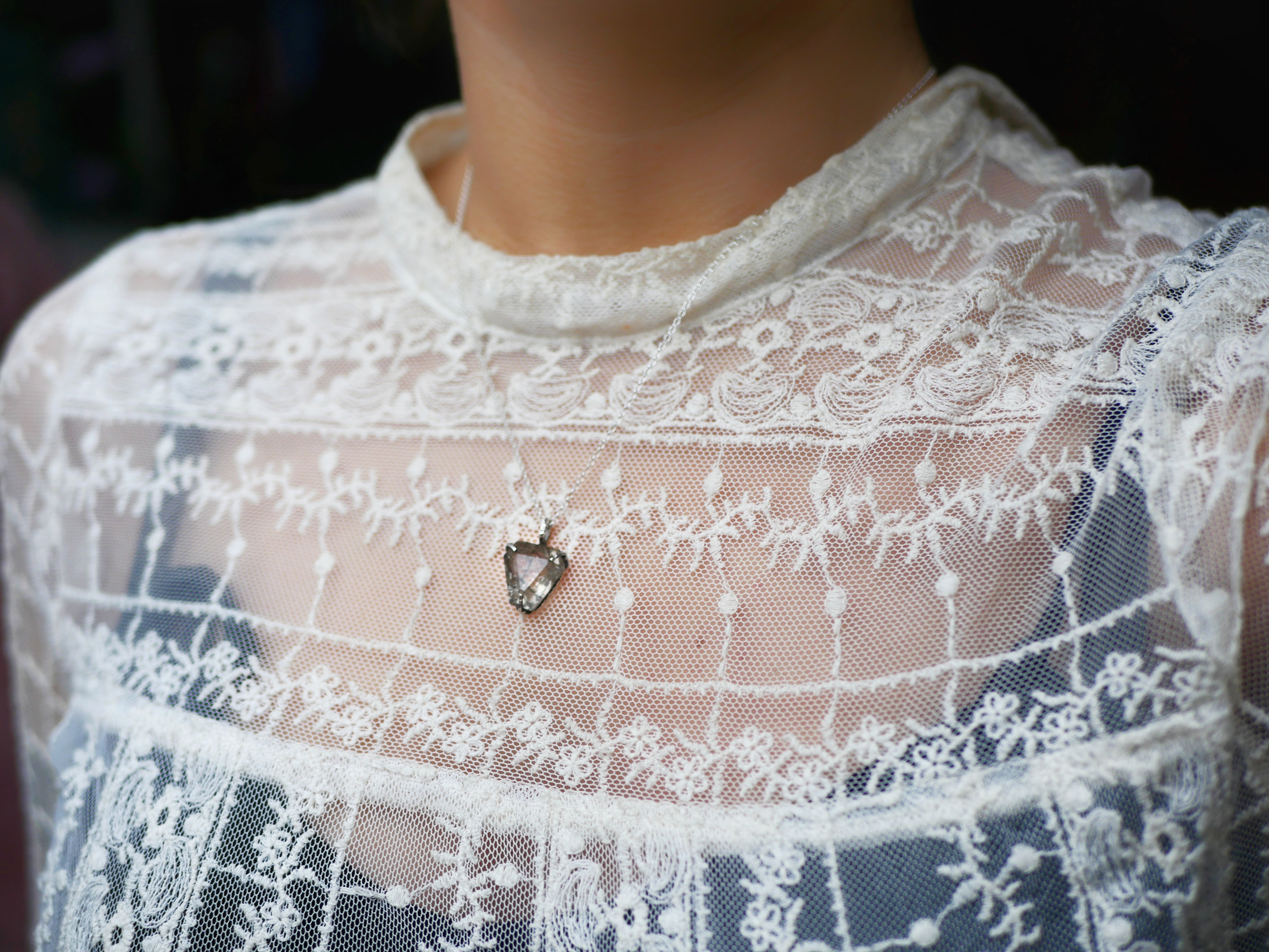 Collier Quartz Rutile - Argent 925