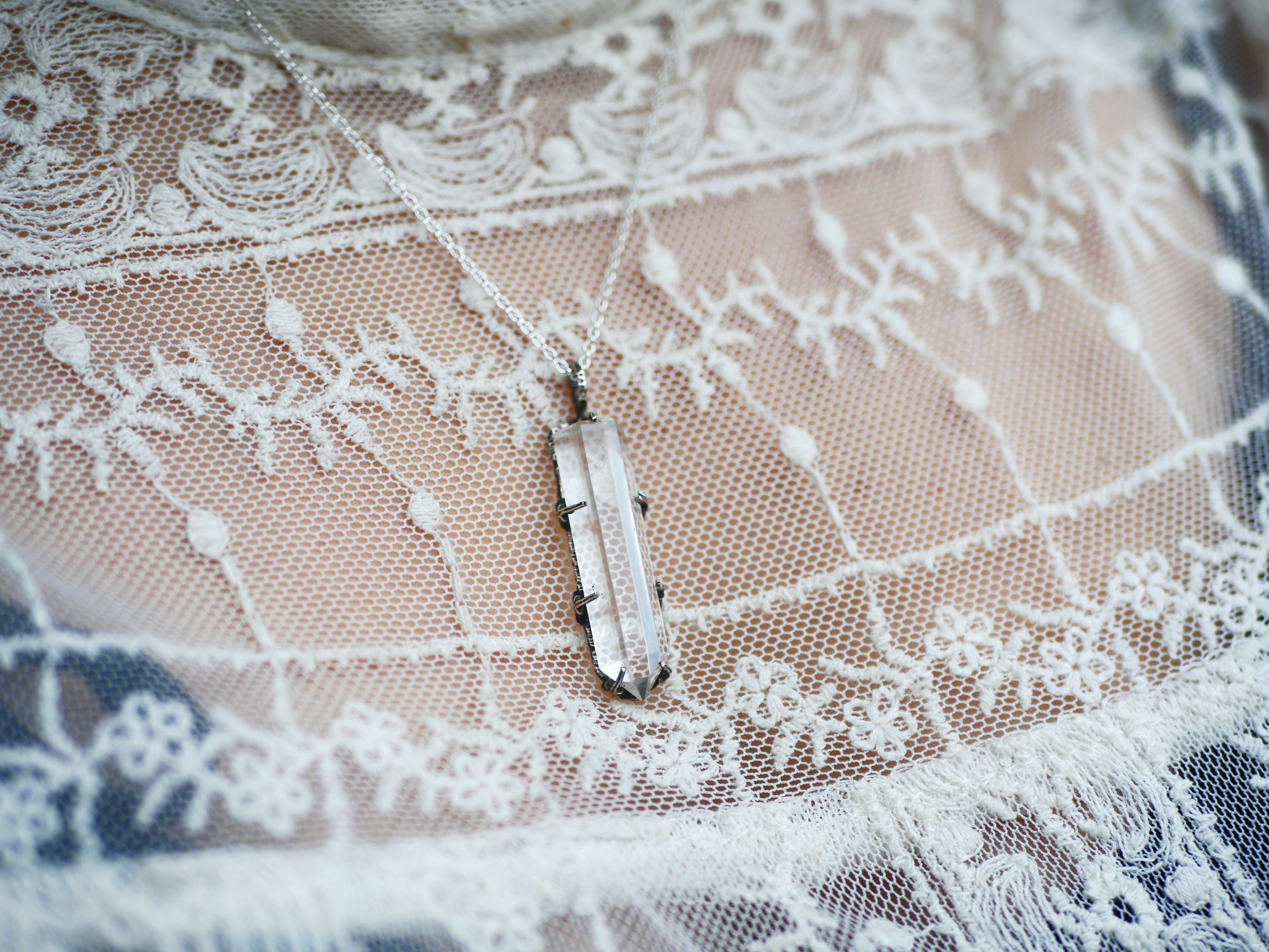 Collier Quartz - Argent 925