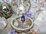 Charger l'image dans la galerie, Collier Céleste Etincelle Améthyste - Argent 925
