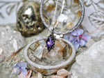 Charger l'image dans la galerie, Collier Céleste Etincelle Améthyste - Argent 925
