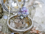 Charger l'image dans la galerie, Collier Céleste Etoile - Aigue Marine Mousse - Argent 925
