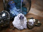 Charger l'image dans la galerie, Collier Pointe de Quartz Rutile &amp; Feuille IV - Argent 925
