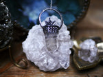Charger l'image dans la galerie, Collier Pointe de Quartz Rutile &amp; Feuille IV - Argent 925
