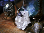 Charger l'image dans la galerie, Collier Pointe de Quartz Rutile &amp; Feuille IV - Argent 925
