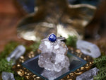 Charger l'image dans la galerie, Bague fine réglable Lapis Lazuli - Argent 925
