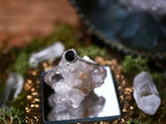 Charger l'image dans la galerie, Bague fine réglable Onyx Noir - Argent 925
