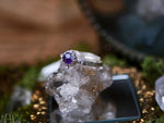 Charger l'image dans la galerie, Bague fine réglable Fluorine - Argent 925
