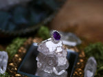 Charger l'image dans la galerie, Bague fine réglable Fluorine II - Argent 925
