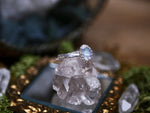 Charger l'image dans la galerie, Bague fine réglable Fluorine III - Argent 925
