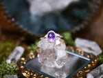 Charger l'image dans la galerie, Bague fine réglable Fluorine IV - Argent 925
