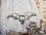 Charger l'image dans la galerie, Collier Art Nouveau Pt. II - Fluorine &amp; Argent 925
