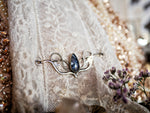 Charger l'image dans la galerie, Collier Art Nouveau Pt. II - Kyanite teal &amp; Argent 925
