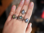 Charger l'image dans la galerie, Bague Art Nouveau Pt. II - Péridot &amp; Argent 925

