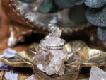 Charger l'image dans la galerie, Bague Lune - Verre Rouge I - Argent 925
