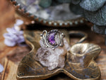 Charger l'image dans la galerie, Bague Lune - Fluorine - Argent 925
