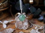 Charger l'image dans la galerie, Amulette Khepri III - Aventurine - Argent 925
