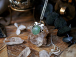 Charger l'image dans la galerie, Amulette Khepri III - Aventurine - Argent 925
