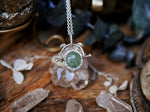 Charger l'image dans la galerie, Amulette Khepri III - Aventurine - Argent 925
