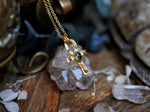 Charger l'image dans la galerie, Amulette Croix de Ankh - Émeraude - Vermeil
