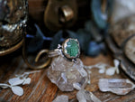 Charger l'image dans la galerie, Bague Khepri VIII - Aventurine - Argent 925

