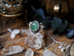 Charger l'image dans la galerie, Bague Khepri VIII - Aventurine - Argent 925
