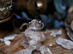 Charger l'image dans la galerie, Bague Khepri V - Fluorine &amp; Zircon - Argent 925
