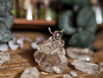 Charger l'image dans la galerie, RÉSERVÉE ANNE - Bague Épée Tourmaline Watermelon - Argent 925
